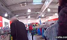 Stellar Czech Teen 18+ Gets Teased in Hypermarket and Shagged in POV