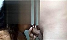 teen takes monster cock in mouth