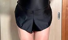 Japanese Schoolgirl in Uniform Gets Anal Plugged