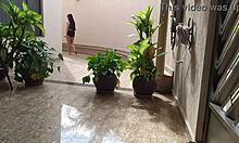 Married Woman Teasing Gas Delivery Guy with Huge Facial