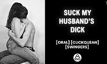 can you believe she's watching her husband screw another chick?