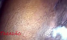 preta safada gemendo gostoso e gozando pelo rabo