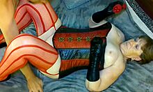 Steampunk Grannys Fingering & Cunni Cums Hard