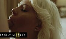 Busty milf teases while waiting for action