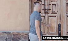 close stepbrother nathan bronson sneaking for athena faris’ tight pussy