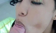 Stepsister Delivers Intense Quick Blowjob In Miami