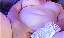 before live, the naughty girl gets wet for me