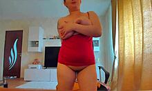 i cant believe how big this dildo is in my ass while playing with my big boobs