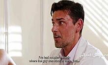 Toy Pierces Asian's Tight Pussy in Hospital MMF