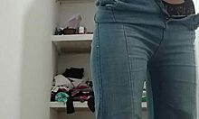 hot teen strips naked for camera under teacher’s gaze