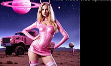 Hey, this cute girl is touching herself and thinking about her girlfriend's kisses