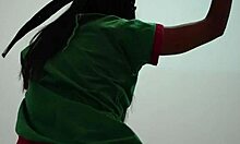 Eager Brunette Teases Homemade Assplay Fantasy