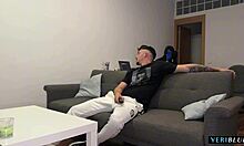 She Invites Him Home To Watch A Movie And Fucks Him Very Hard!