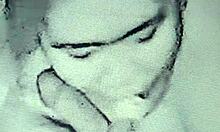 Horny housewife amateur reaches orgasm with two men in homemade threesome