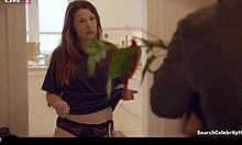 louise meritz and ditte louise get topless and naughty in s01e01