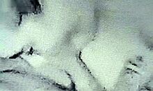 Horny housewife amateur reaches orgasm with two men in homemade threesome