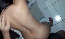 Latina Emo Bends Over For Pussy And Ass Fuck In See-Through Outfit