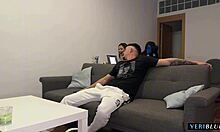 She Invites Him Home To Watch A Movie And Fucks Him Very Hard!