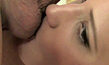 Skinny Blonde Shows Her Slutty Side With Striptease And Masturbation!