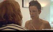 louise meritz and ditte louise get topless and naughty in s01e01