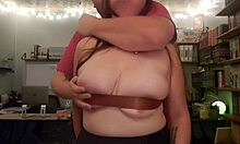 Playing With Big Perfect Natural Tits On A Curvy Brunette Teen 18+