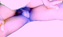 Slim girl's tight pussy feels so sweet to lick