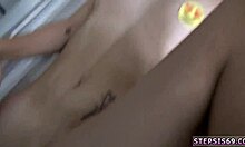 Annoying Stepbro Craves Czech Teen's Big Naturals.