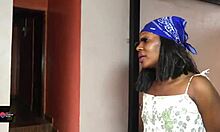 lol, her first time, funny house girl licking madam's wet clit! 😂