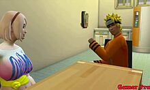 Hinata and Naruto get steamy advice in kitchen chat