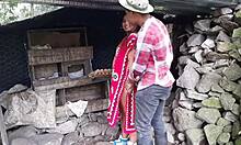 Colombian secretary takes big cock in tight pussy in dorm