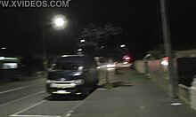 Trashy MILF Feels Deep Disgrace In Public Pissing