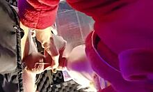 I drop to my knees for that cocksucking milf quickie, sucking his cock until the creampie