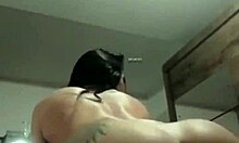 Sentando gostoso with big ass and dildo play 😏