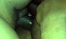 Ebony girl takes anal banging with big tits