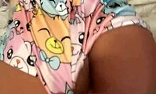 Blinding boyfriend to invite stepmother sex toy