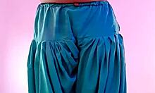 18-year-old Indian girl’s private video leaks during a steamy call. She bares her sexy tattooed body to her boyfriend.