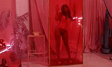 im barbie, just teasing outdoors with my big blonde assets for fun