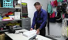 strip search turns into intense encounter for latina teen