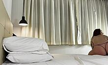 behind the scenes of latina babe licking ass and getting anal