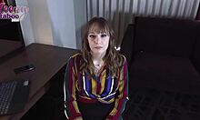 Nasty Clever Gal Rebecca Vanguard Fucks Seth Hard to Secure the Job