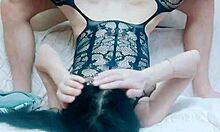 sexy wife gets rough assfucking at home