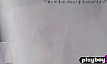 Tiny Blonde Teen Poses in the Garden