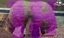 Thin British Teen Interviewed About Her Small Tits