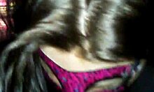 The girlfriend takes pleasure in pleasuring her boyfriend orally, leading to a swallow