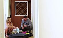 Stepdad Blonde Compeer Caught With Friend’s Stepdaughter In Action