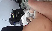 Waking my stepsister for her first anal ride and doggy style.