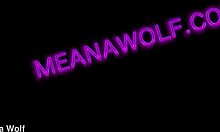 meana wolf gets her sexy feet worked over in wild footjob action