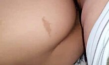 Waking my stepsister for her first anal ride and doggy style.