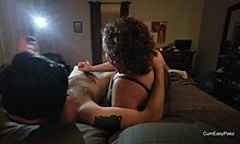 Liza Makes Andy Spurt Huge Load