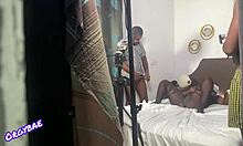 Behind The Scenes Of A Porn Shoot, Feeling The Wet Licks On Shaved Pussy